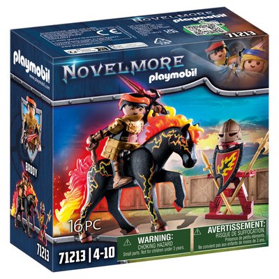 Playmobil 71213 chevalier burnham raider avec cheval de feu- novelomore - novelmore - chevalier - histoire & imaginaire PLAYMOBIL