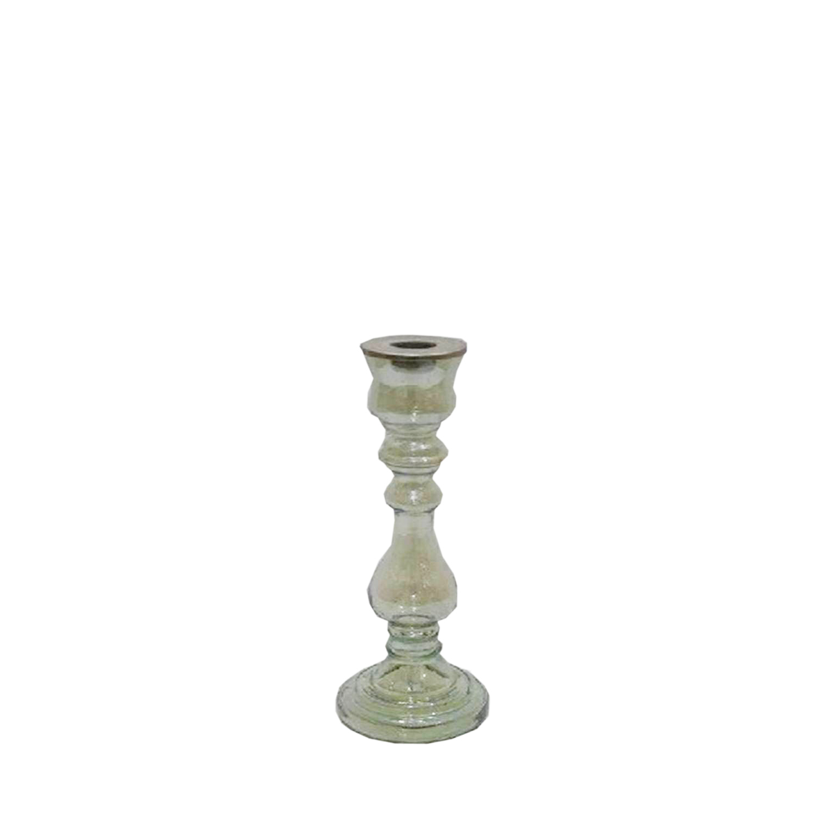Bougeoir décoratif en verre H22, SIA DECO