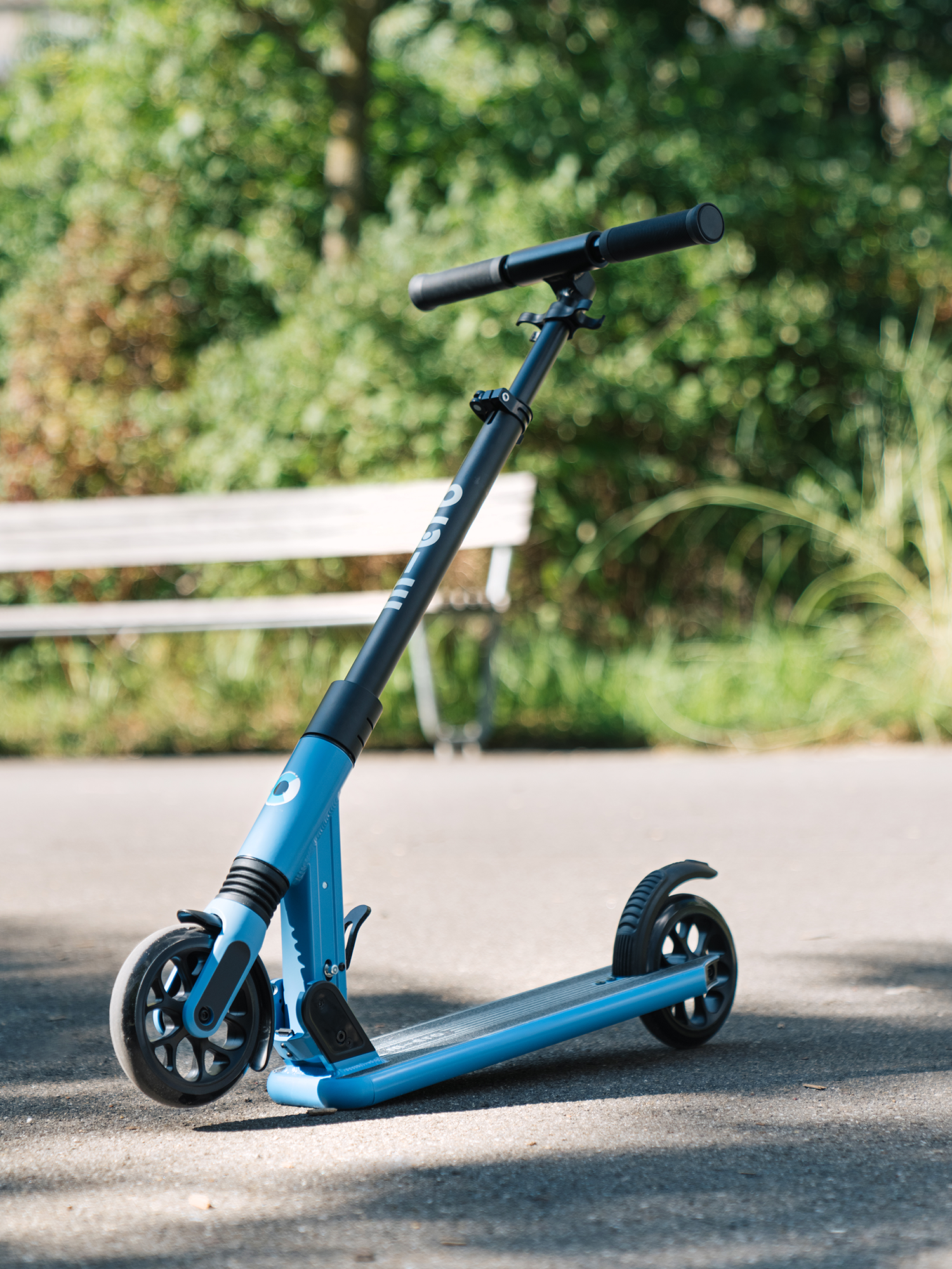 Trottinette Micro Suspension – Double Suspension, Roues 200 Mm, Pliable, Guidon Réglable, Pour Ado/adulte 14+
