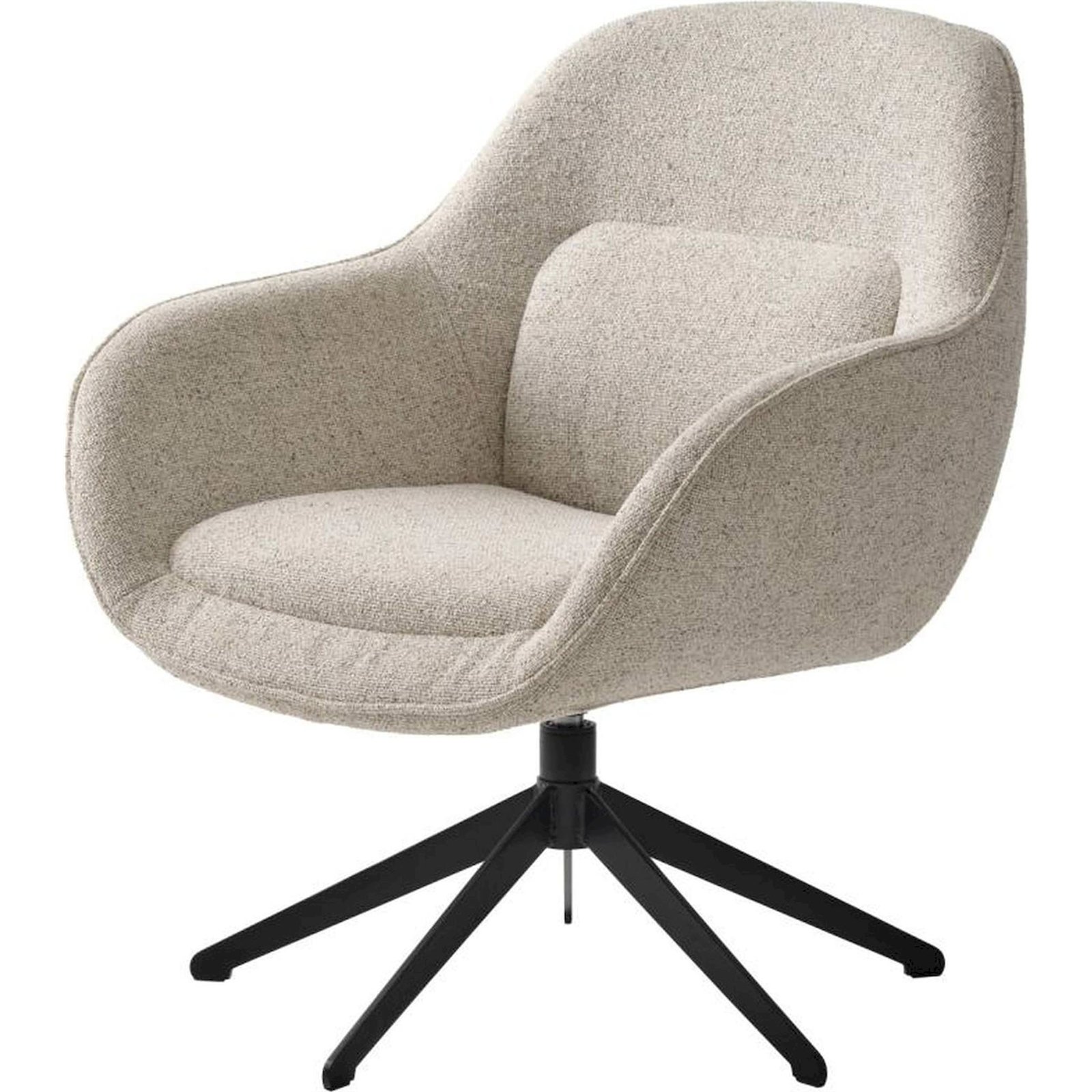 Fauteuil pivotant SHELLEO bouclette, RECOLLECTION