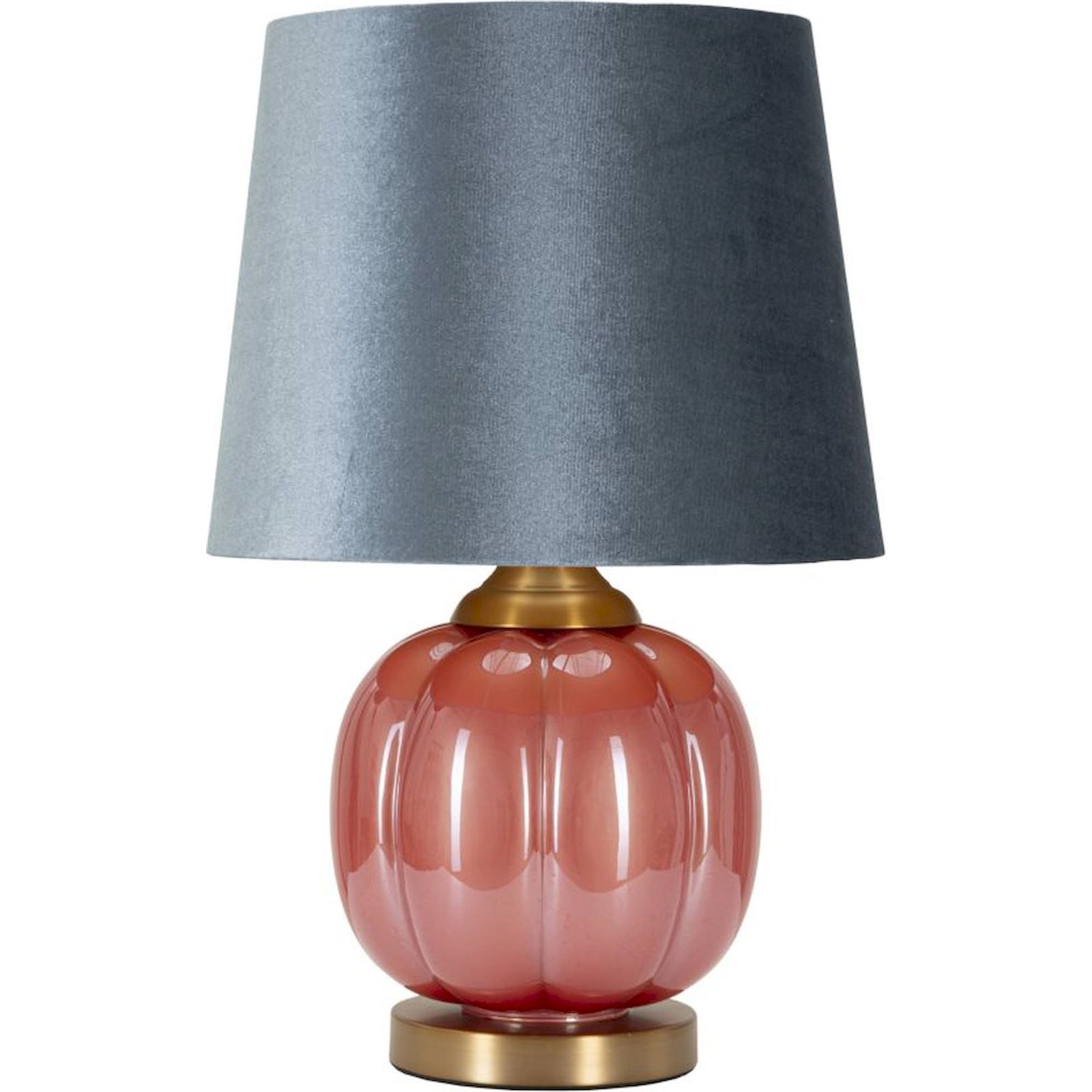 Lampe à poser en verre socle en fer MODERN, RECOLLECTION