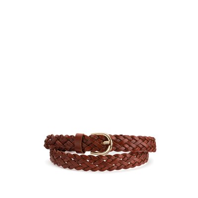 Avery Braided Leather Belt PIECES