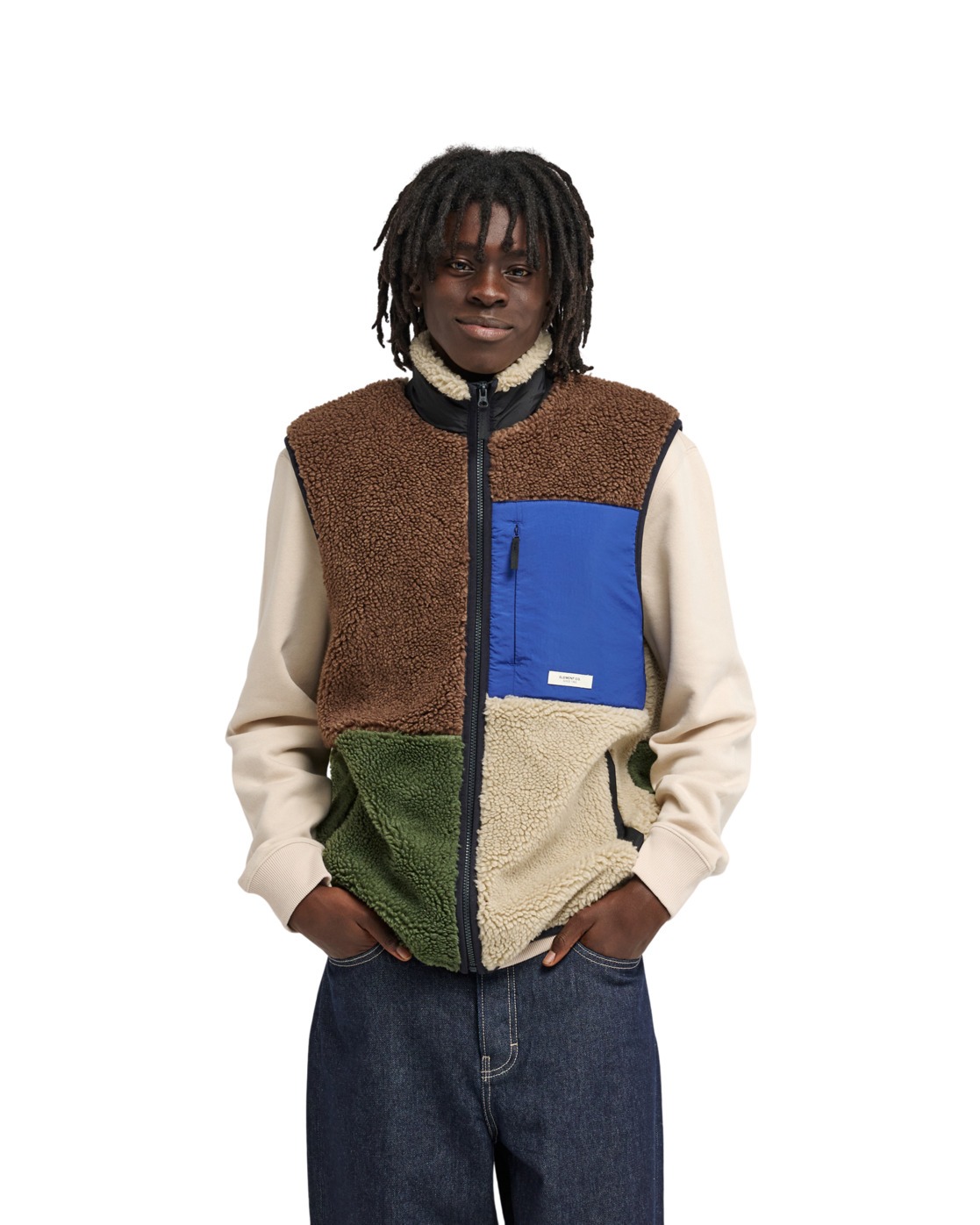 Veste sans manches en sherpa LAKE SHERPA, ELEMENT