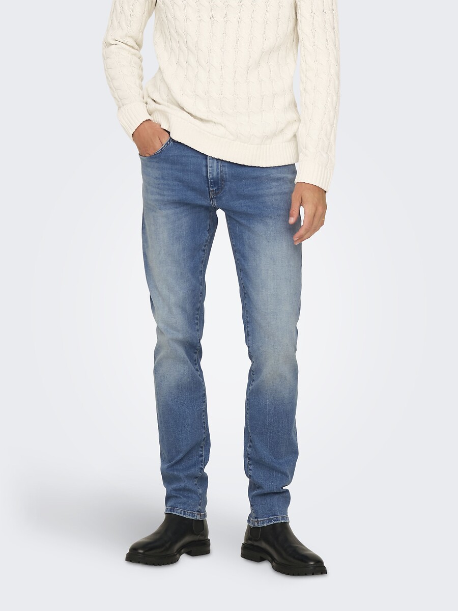 Jean droit Weft, ONLY & SONS