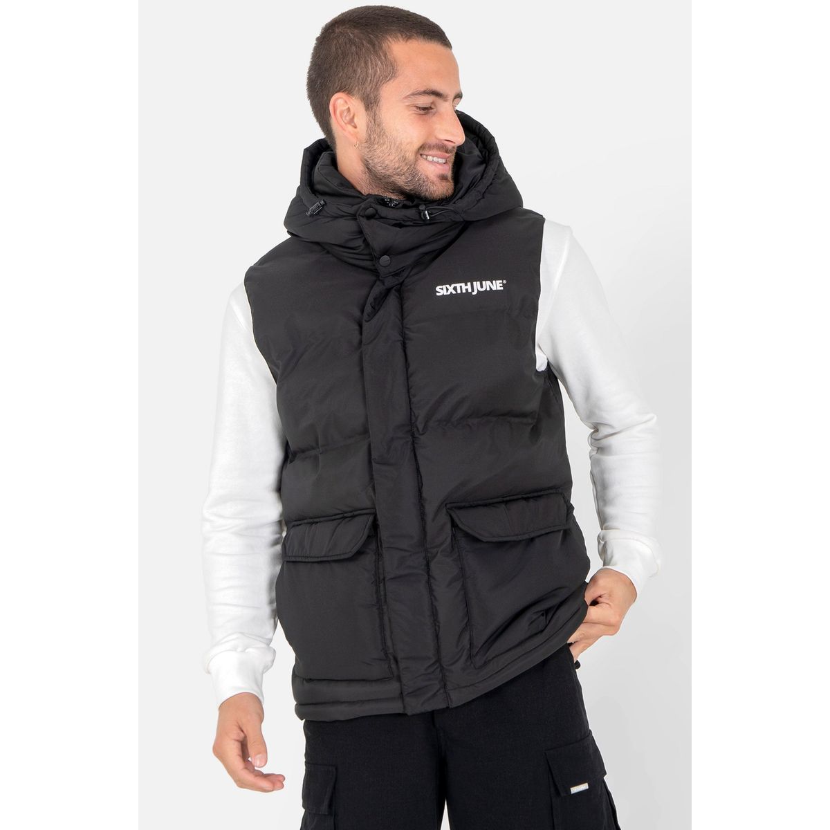 Blouson manche shop courte homme