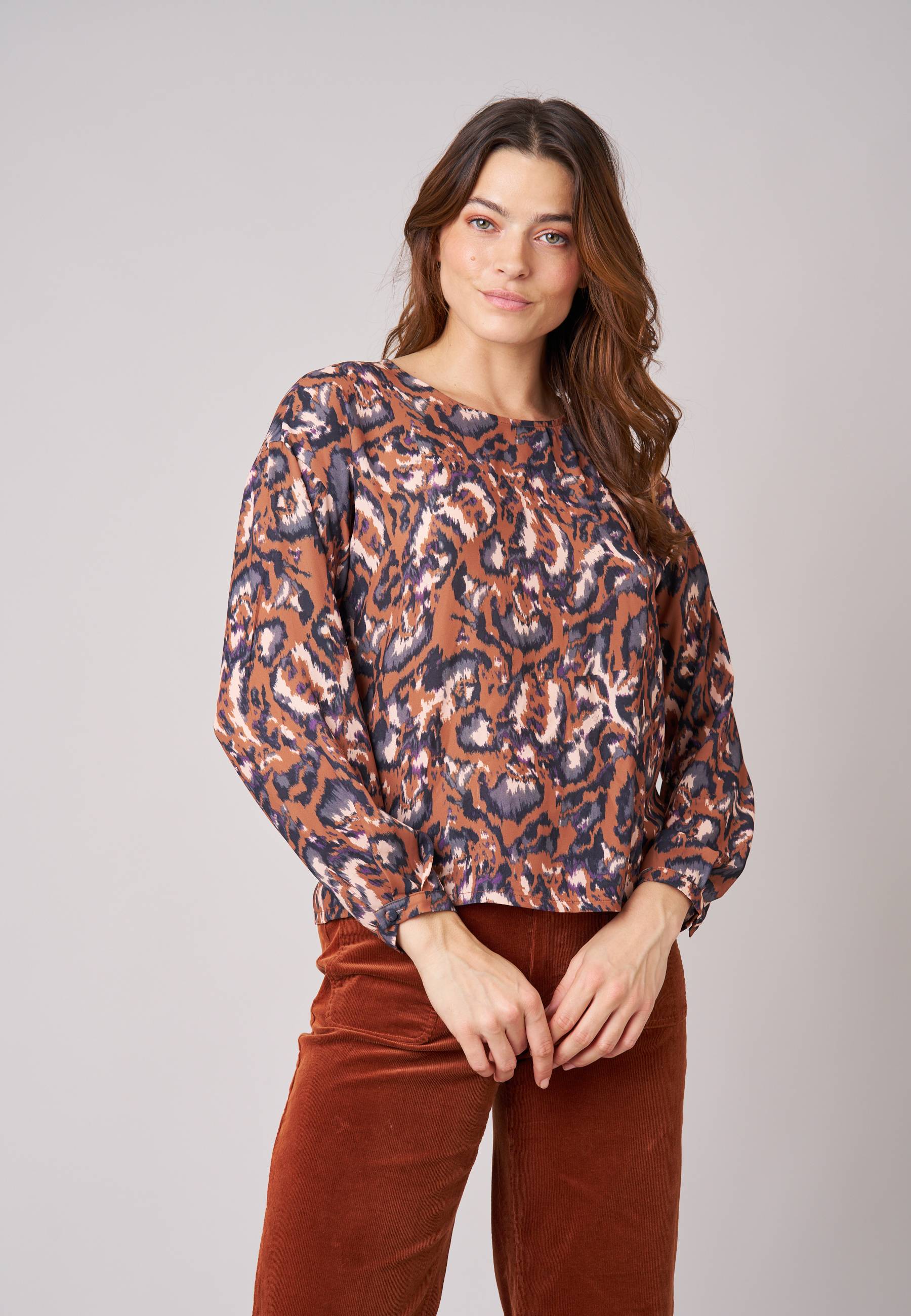 Blouse femme imprimée cachemire BRIAKA, DEELUXE