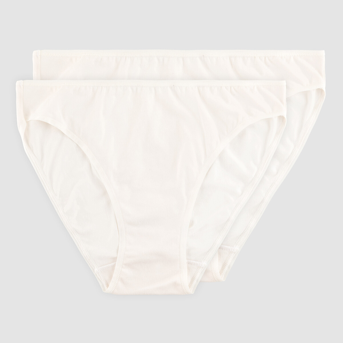 Pack of 4 midi knickers in organic cotton Playtex