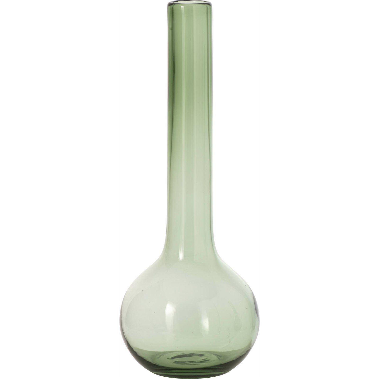 Vase flacon soliflore en verre, RECOLLECTION