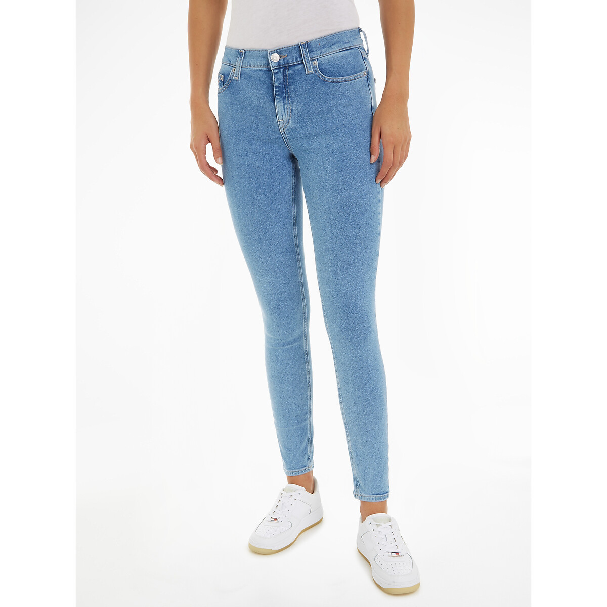 Skinny jeans denim blauw Tommy Jeans | La Redoute