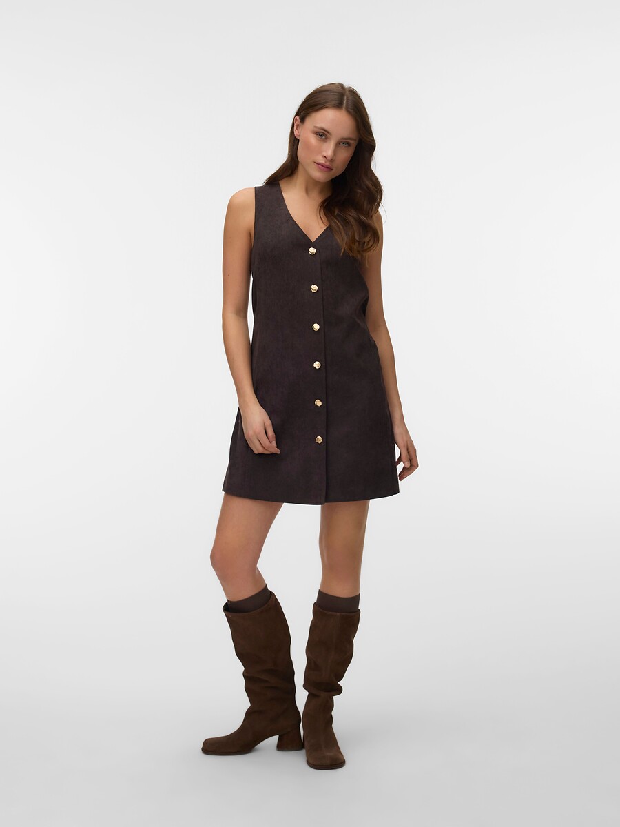 Abito in velluto senza maniche, VERO MODA