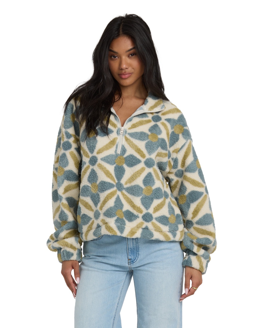 Polaire demi-zip ALL THE TIME SHERPA, BILLABONG
