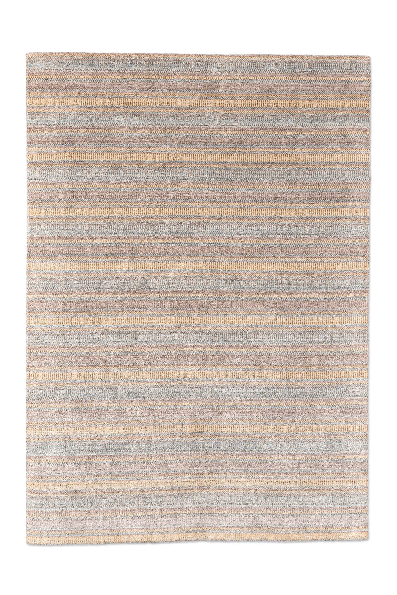 Tapis MYSORE, tufté main, 100% viscose, plat, THEKO