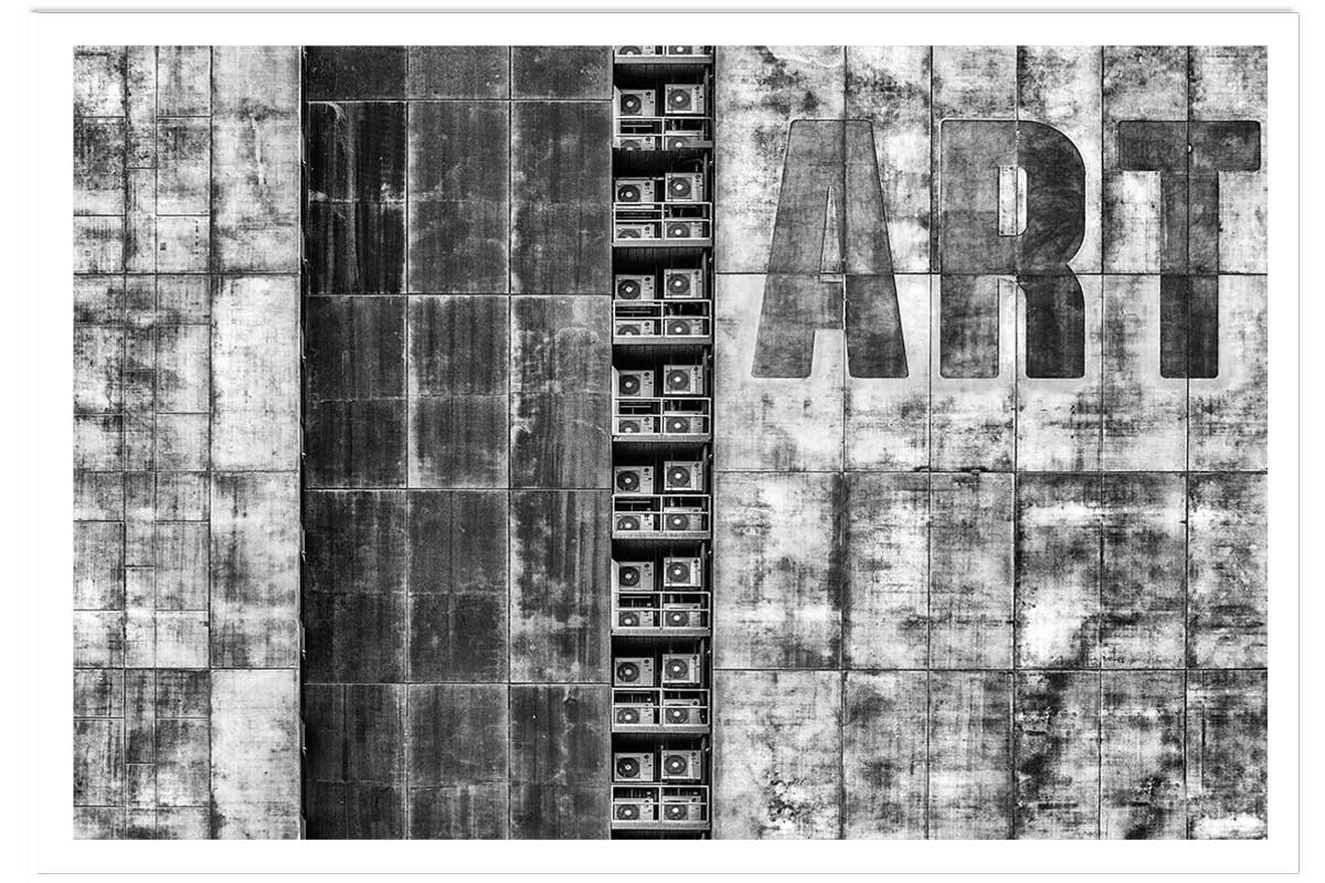 Affiche deco ""Gritty palace"", HEXOA