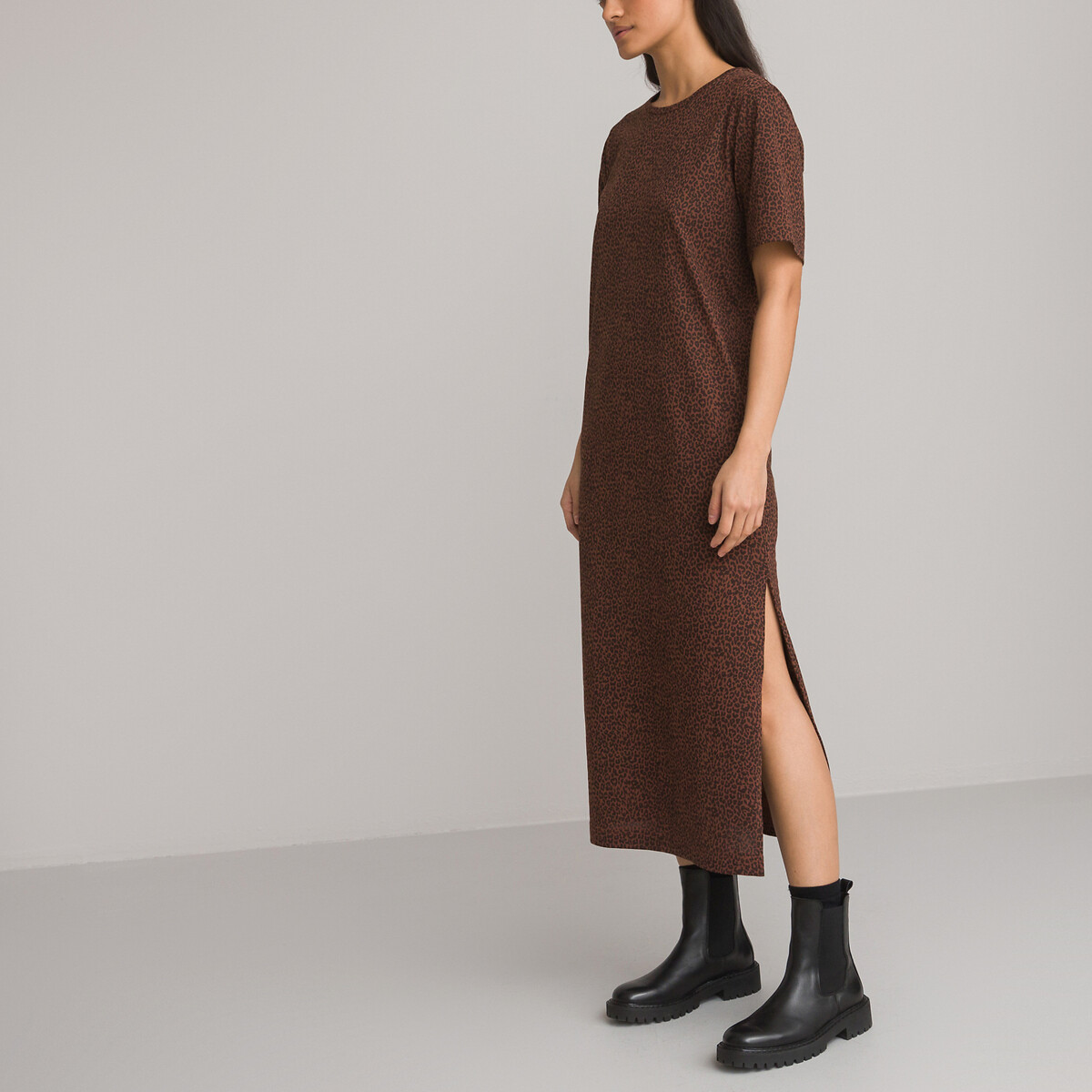 Lange shop shirt jurk