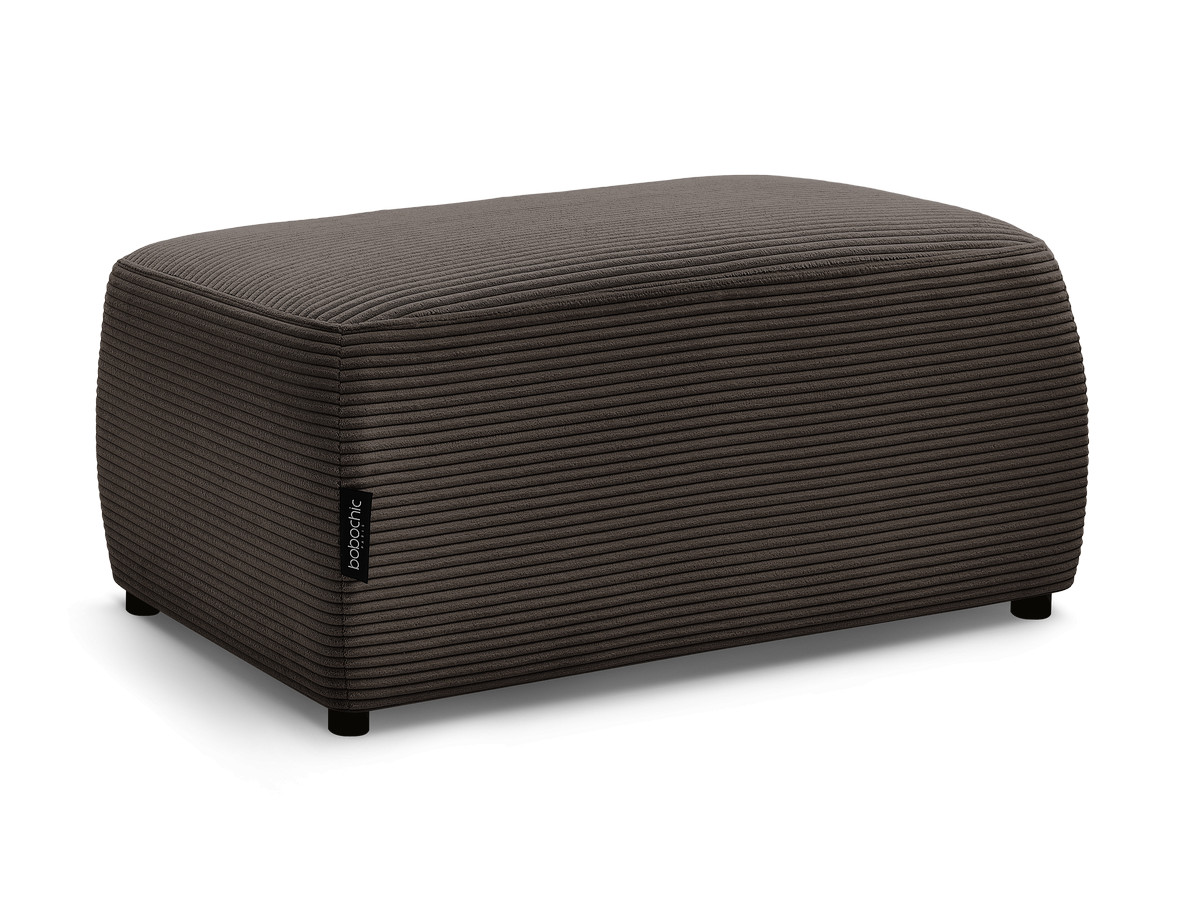 Pouf velours côtelé, ATILLA, BOBOCHIC