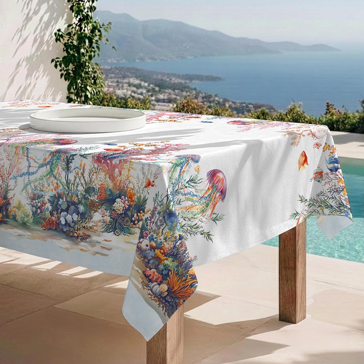 Nappe anti-taches Marema - 100% coton -, NAF NAF HOME