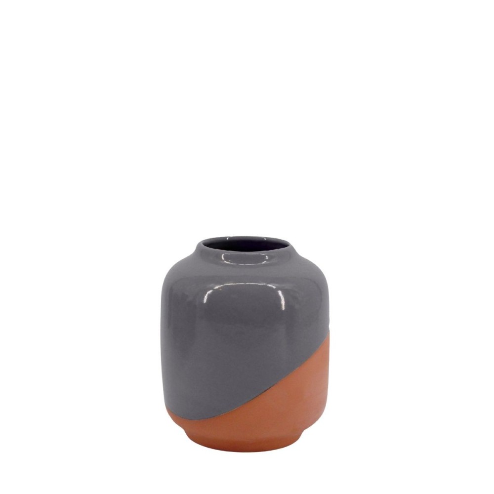 Vase bicolore, H16cm, ORNAMI