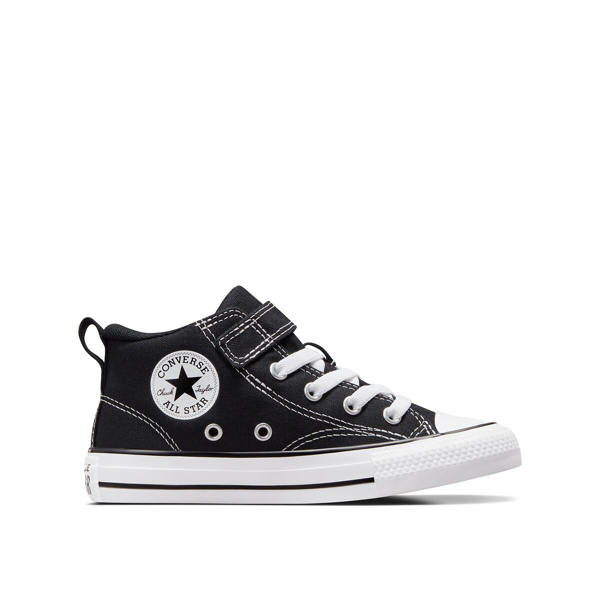 Converse haute blanche et noir hot sale