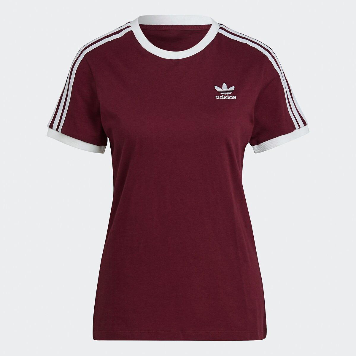 Adidas bordeaux rood shirt on sale