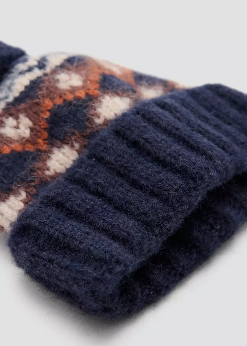 Bonnet jacquard pompon, MANGO KIDS