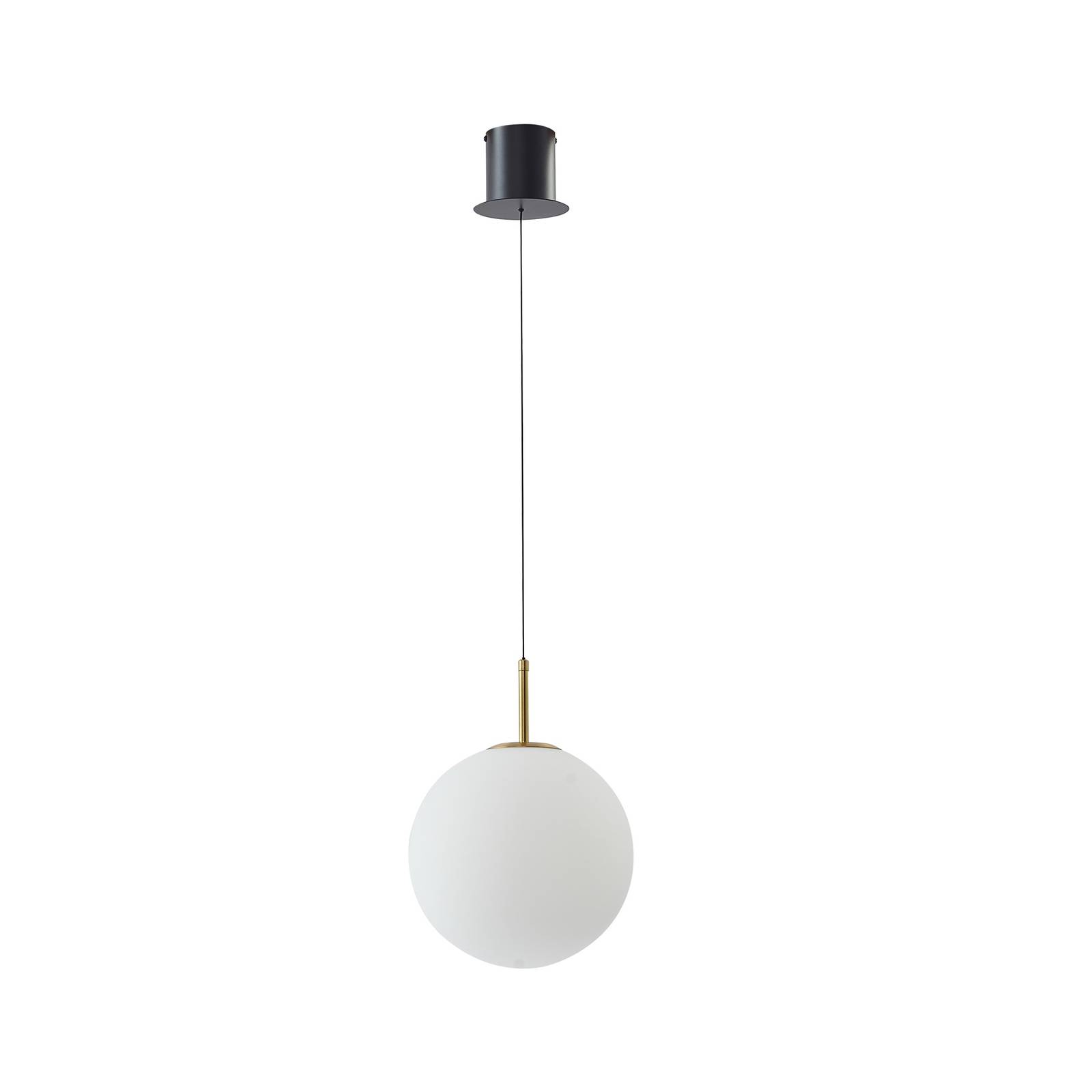 Suspension en verre moderneLED, Joran, LUCANDE