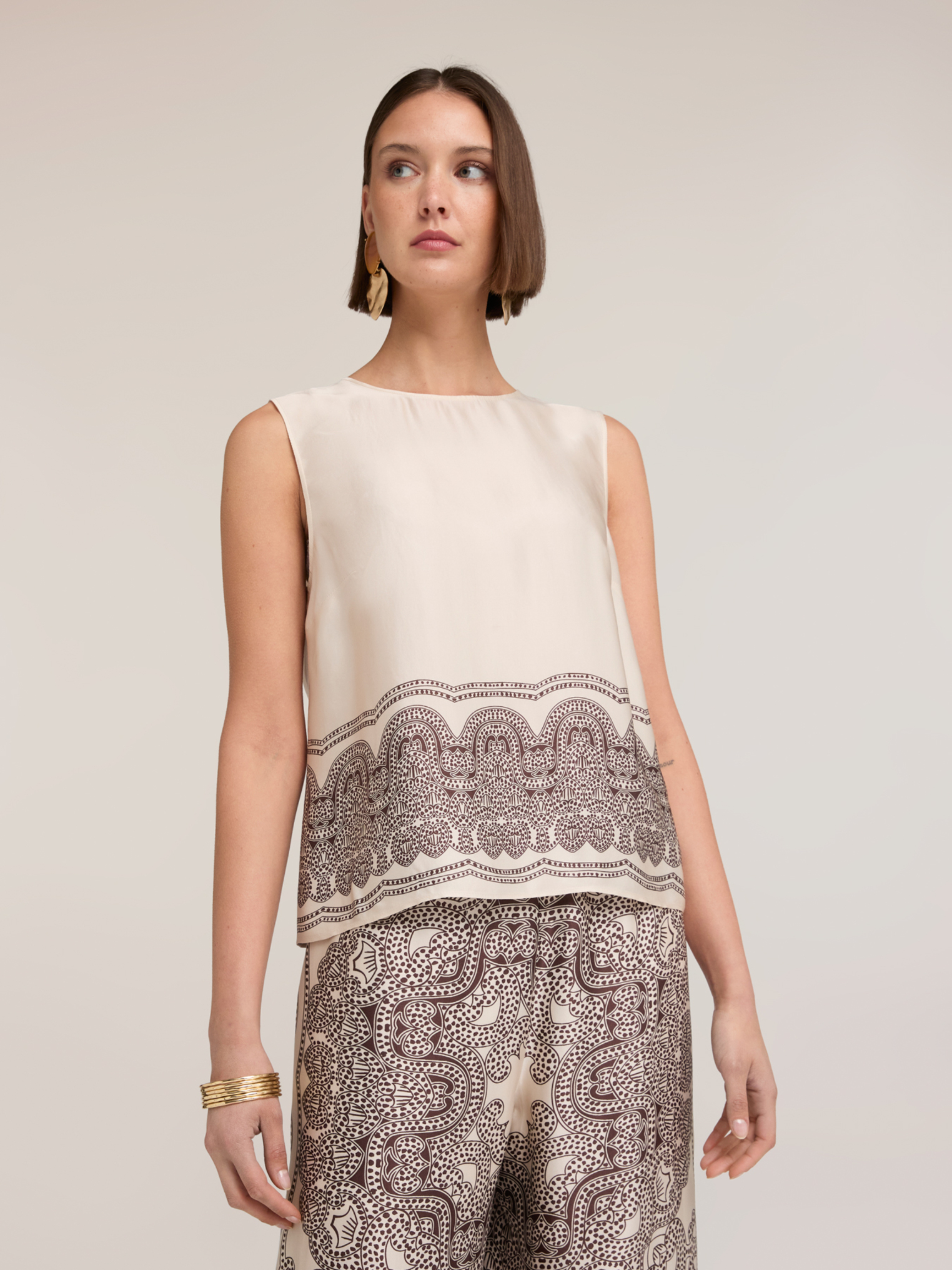 Top imprimé paisley, MOTIVI