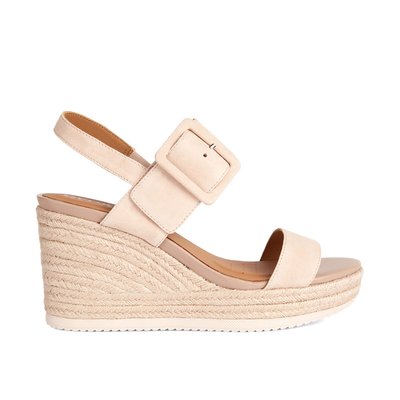 Ponza Breathable Wedge Sandals in Suede GEOX