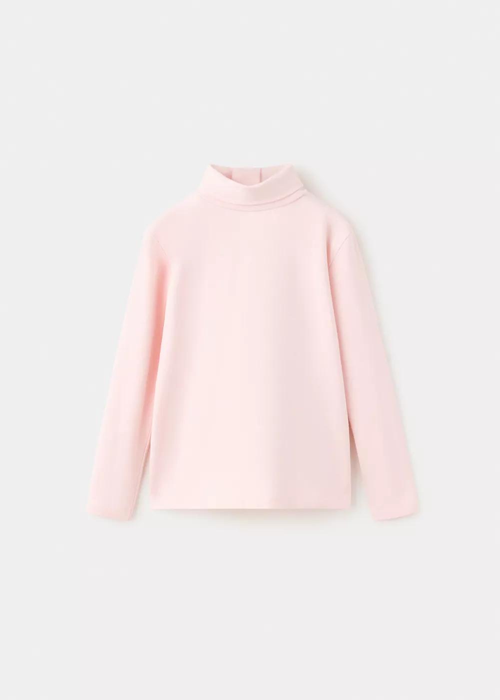 T-shirt en coton à col roulé, MANGO BABY