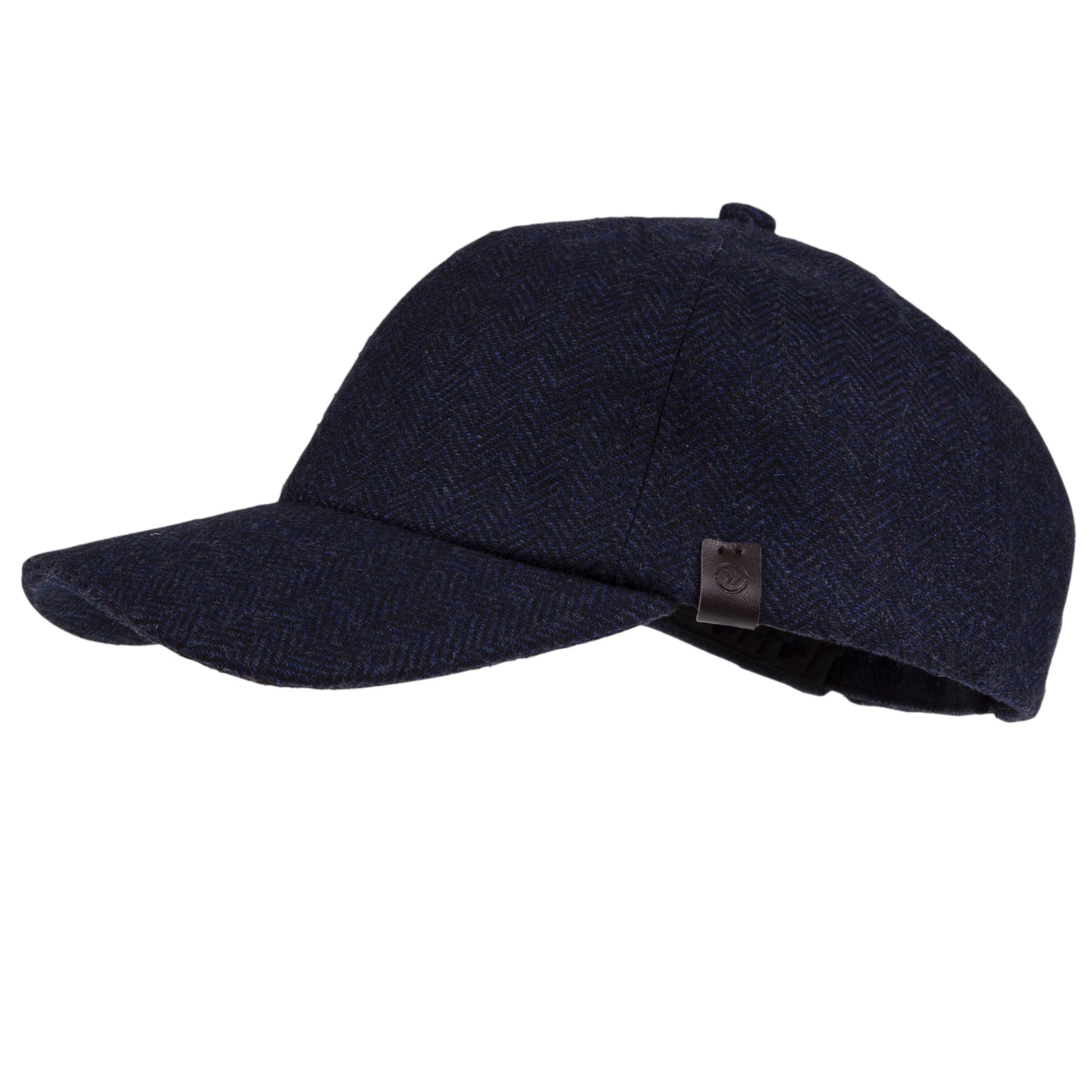 Casquette Baseball Huilée Finistère - Noire, Taille Unique, Doublée Coton, Fait Main
