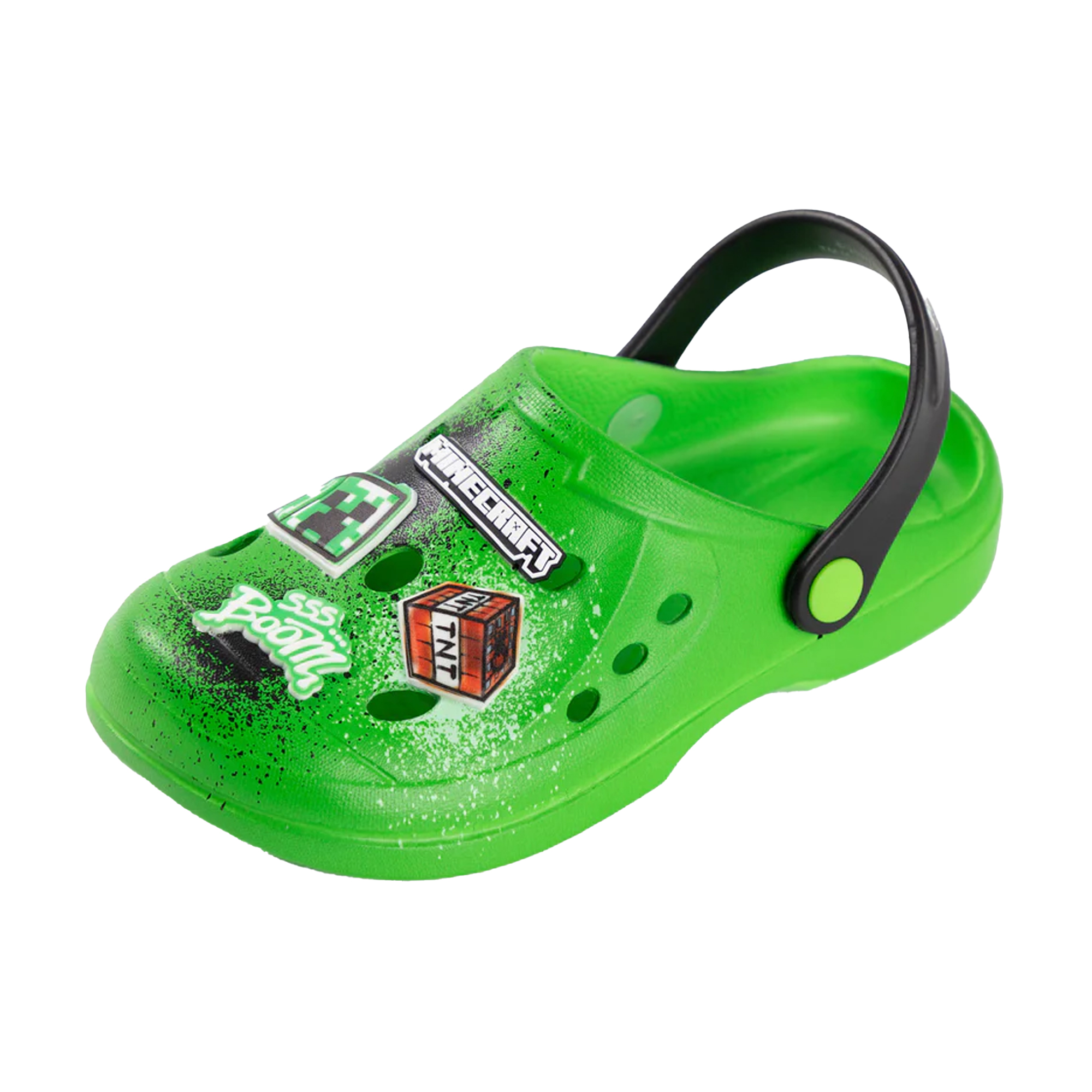 Sabots motif Creeper motif/style TNT, MINECRAFT