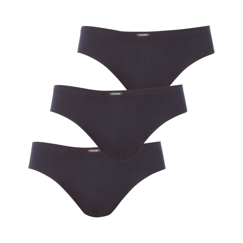 Pack de 3 slips Ceceba noir, CECEBA