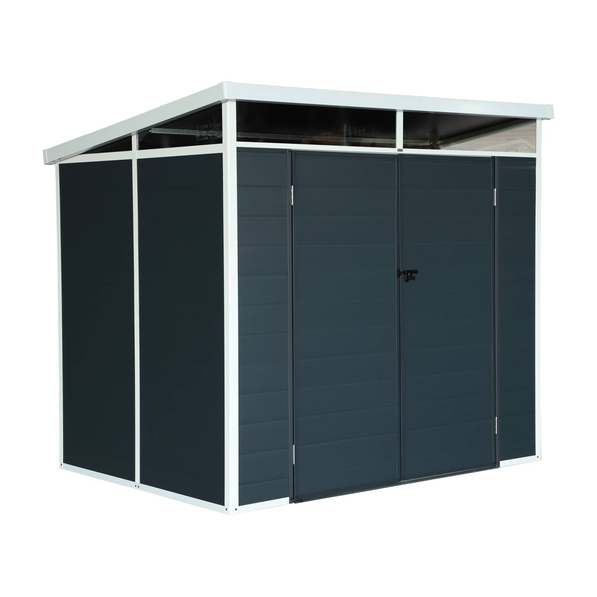 Abri de jardin en plastique, structure en aluminium 4,55m² ARTOIS, SWEEEK