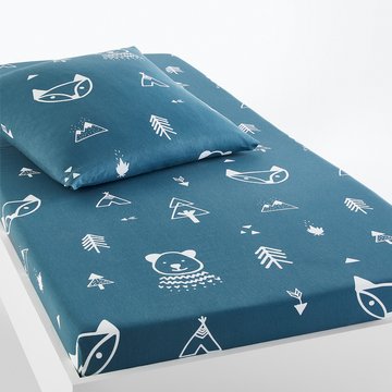 Set di biancheria da letto con lenzuolo con angoli per letto