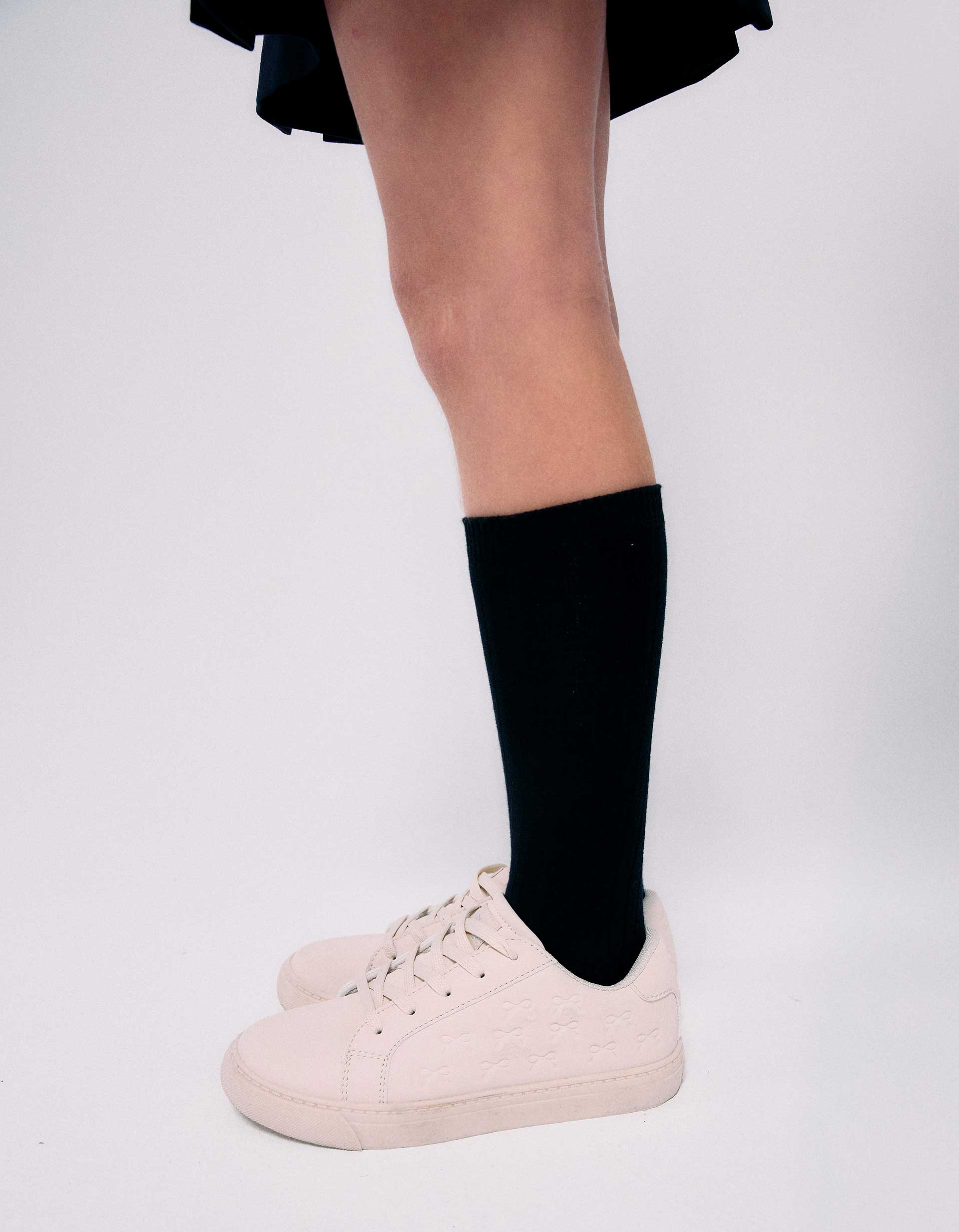 Baskets avec nœuds en relief et lacets élastiques, ZIPPY