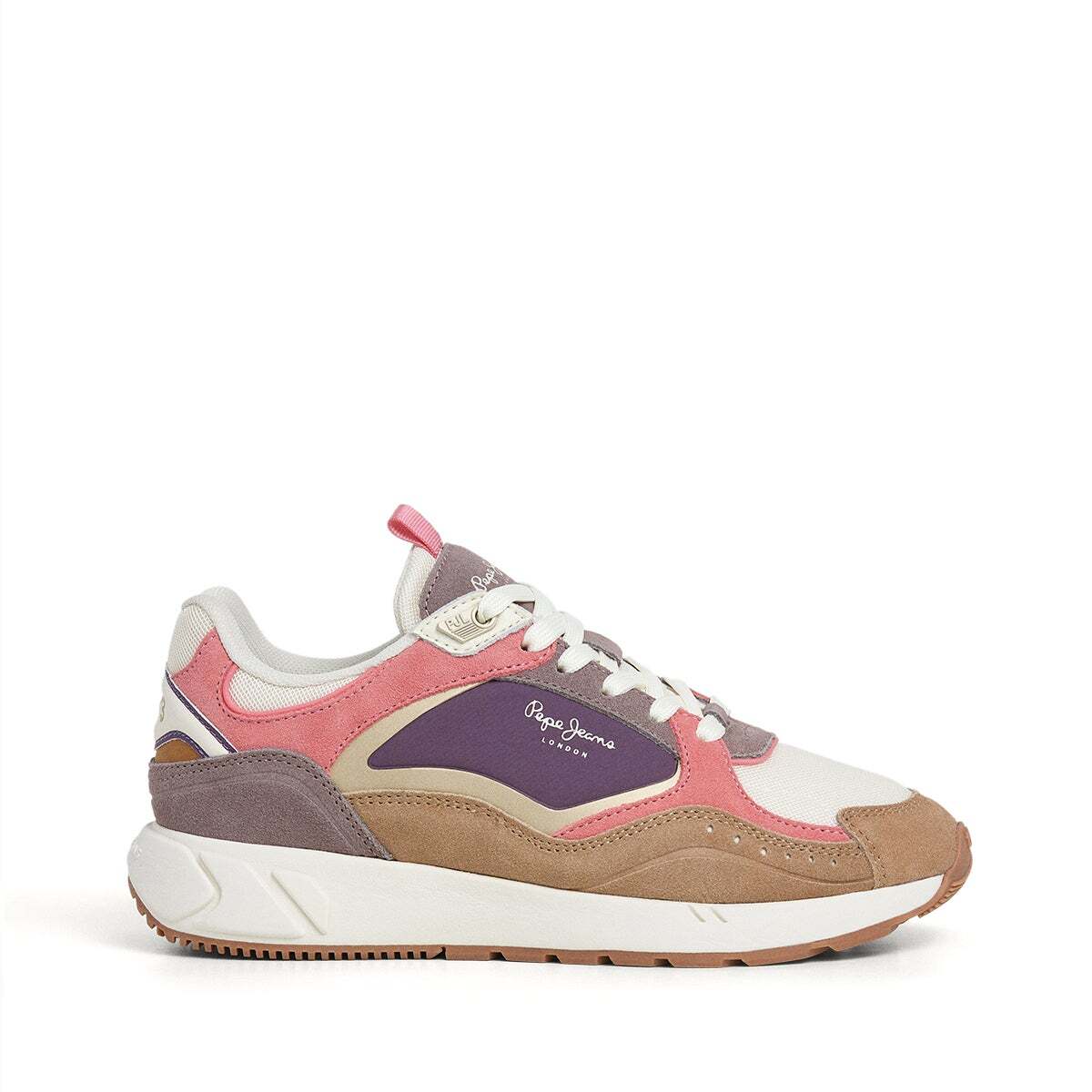 Baskets Avec Détails En Daim - Marlon, PEPE JEANS