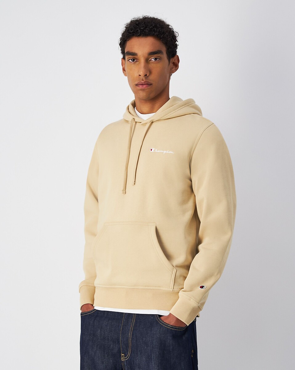 Small Logo Hoodie in Cotton Mix, CHAMPION