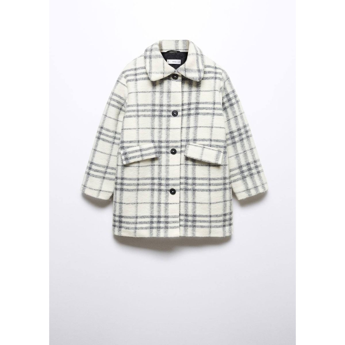 Mango discount manteau carreaux