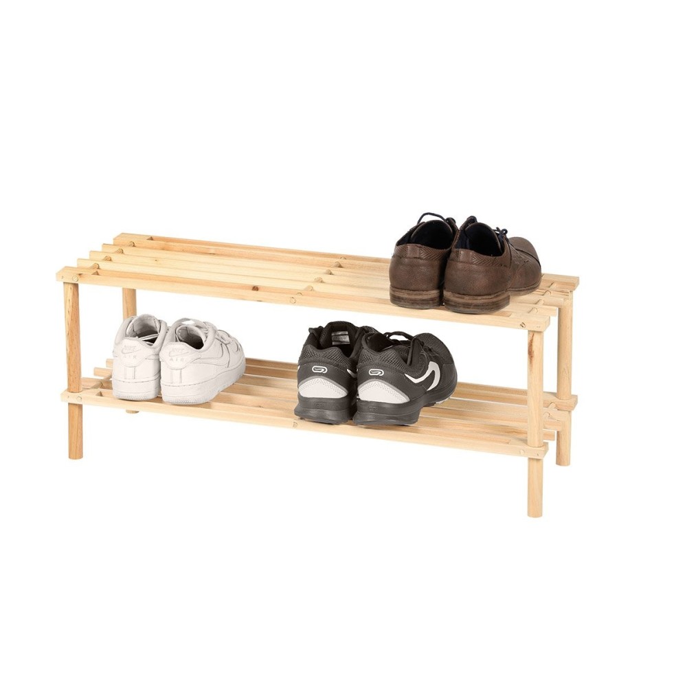 Etagère range chaussures 2 niveaux, DECORATIE
