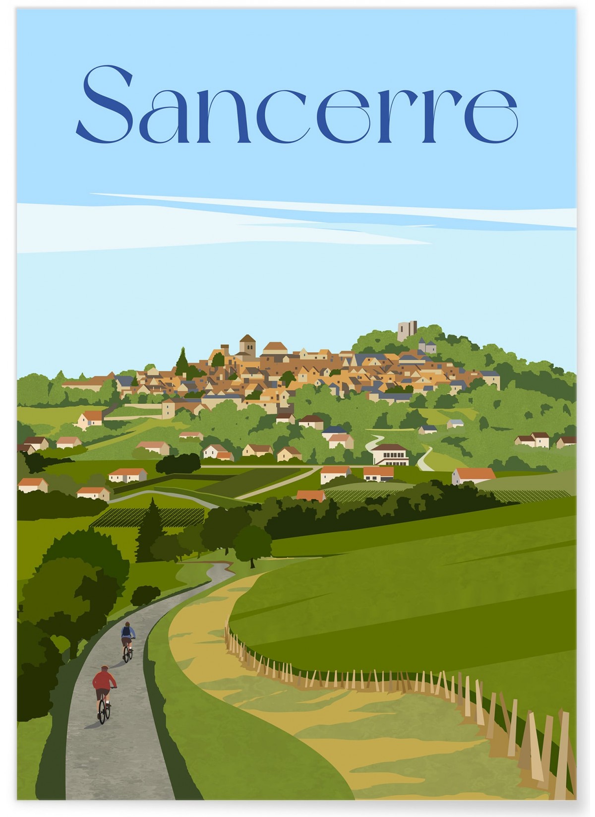 Affiche ville Sancerre, L'AFFICHERIE