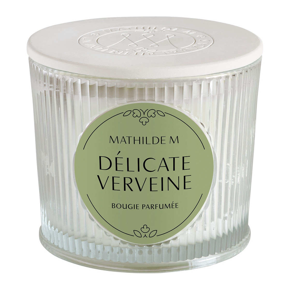 Bougie parfumée 400 g - Délicate Verveine, MATHILDE M