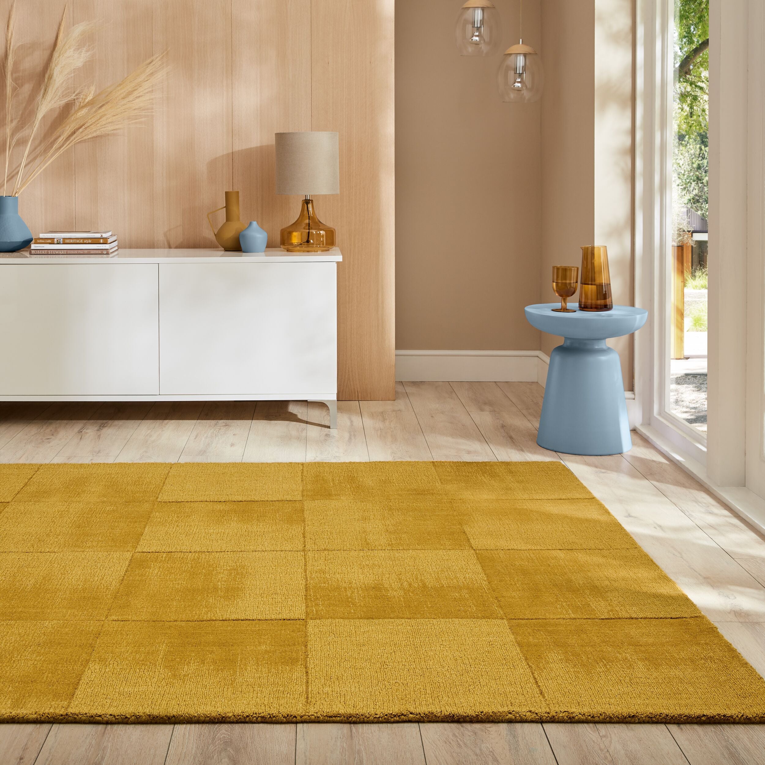 Tapis en laine GRAND DAMIER, FLAIR RUGS