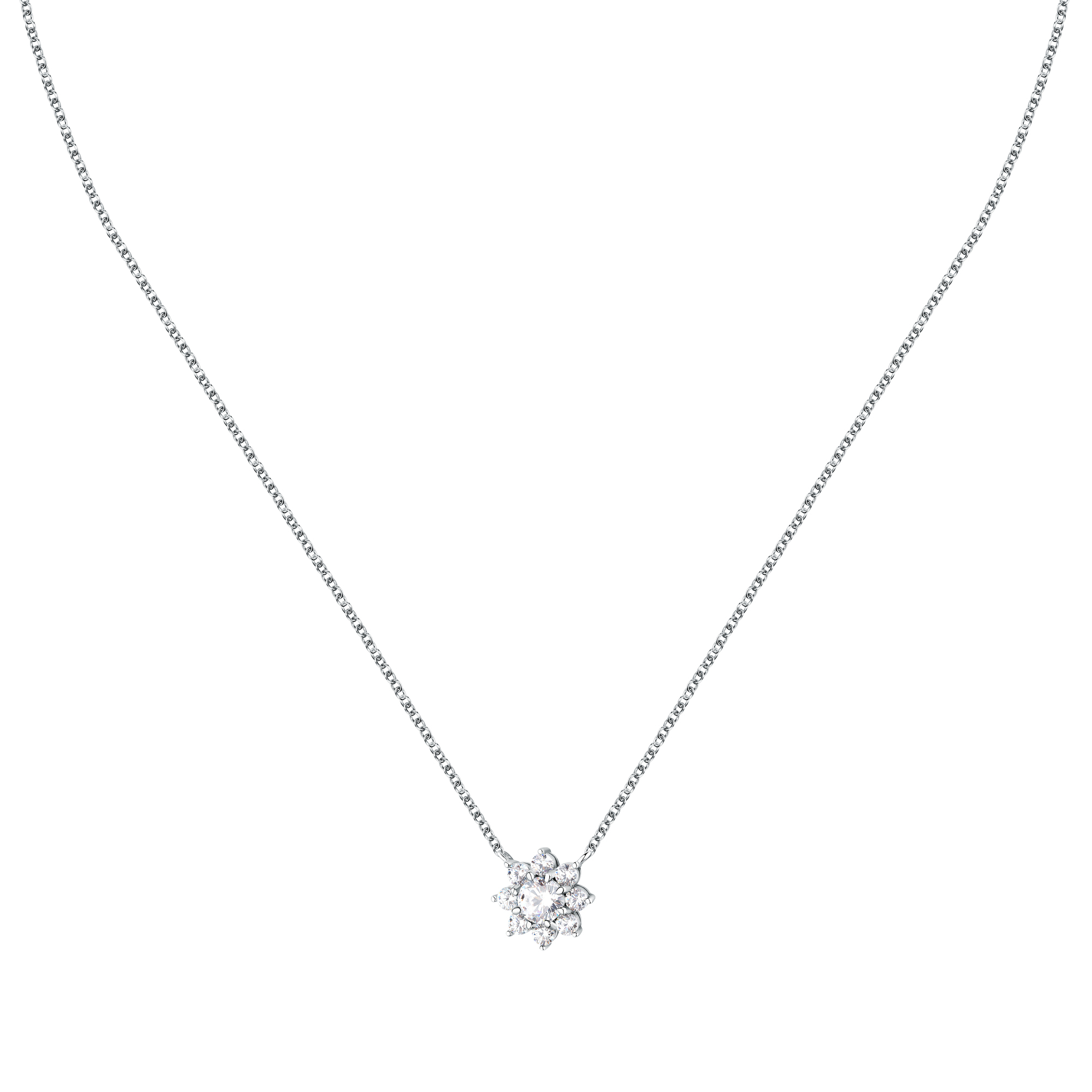 Collier en acier, cristaux, TESORI, MORELLATO
