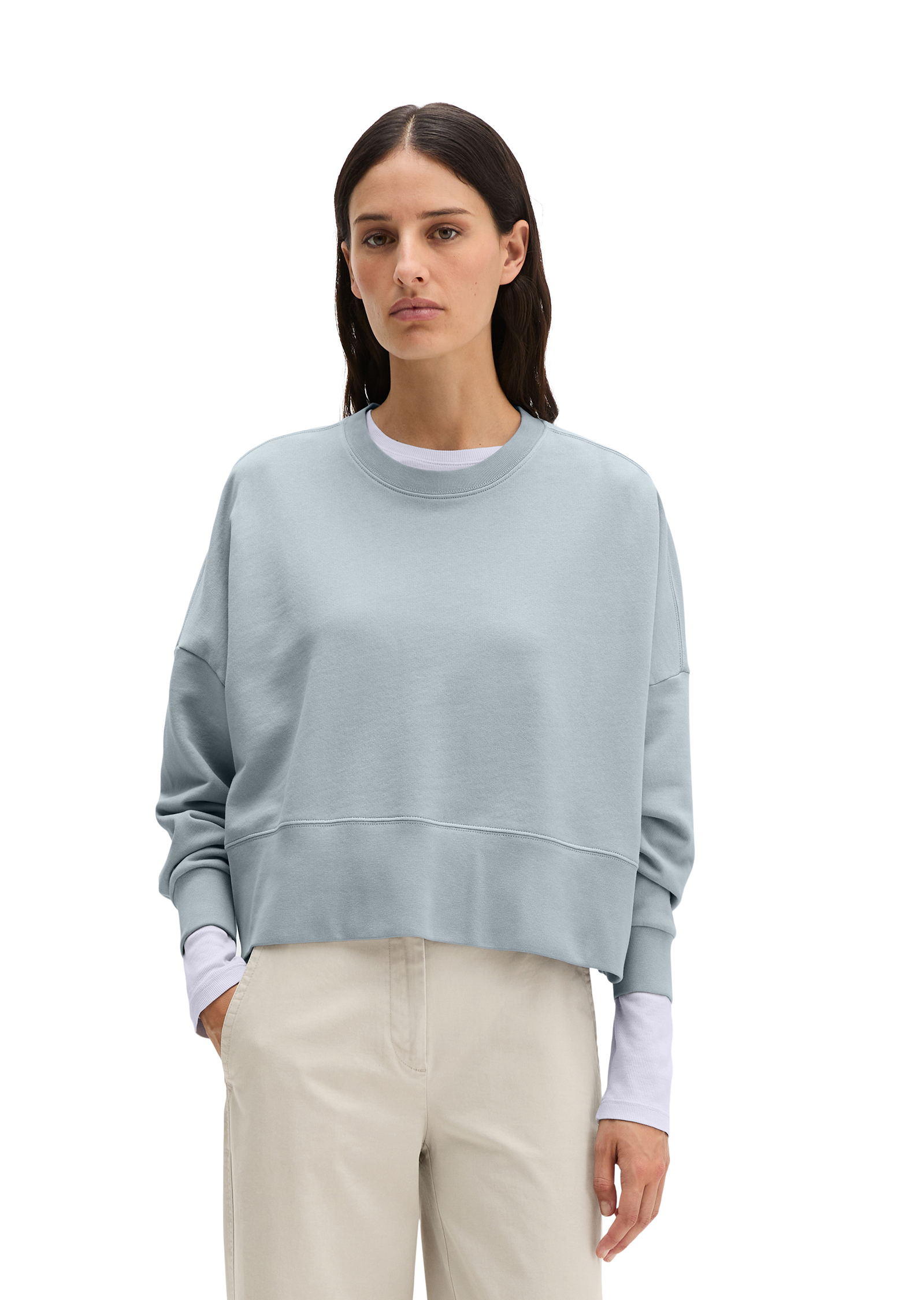 Sweat-shirt relaxed avec du coton recyclé, MARC O'POLO