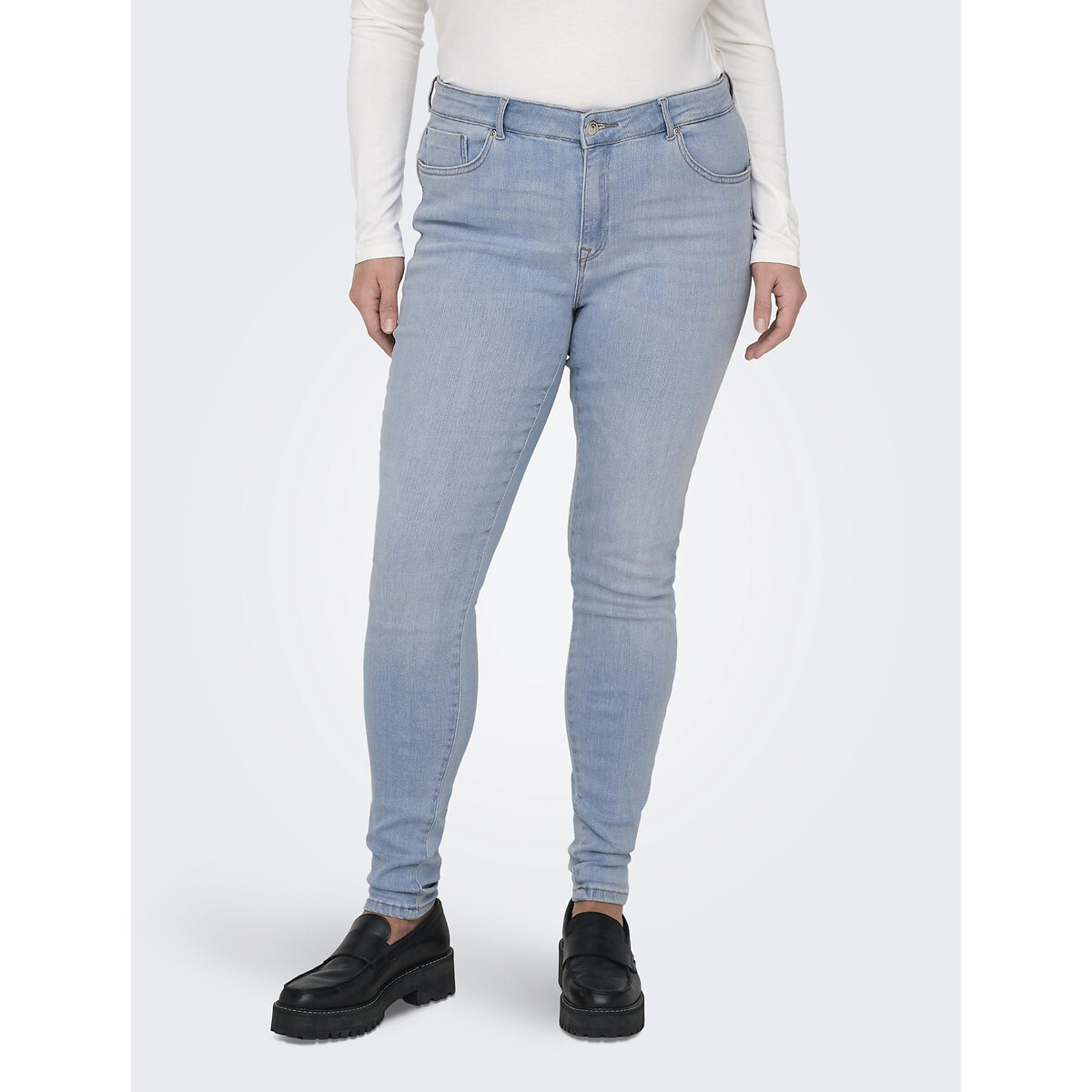 Jeans Skinny Push Up in de sale-ONLY Carmakoma 1