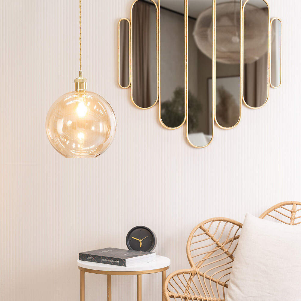 Brady Easy Fit Large Glass Shade, SO'HOME