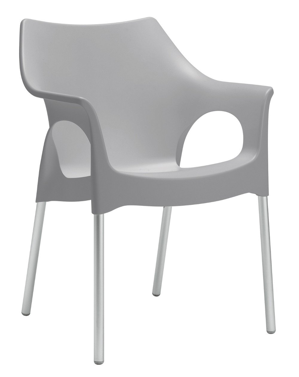 Chaise de jardin empilable (lot de 4), OLA, SCAB DESIGN
