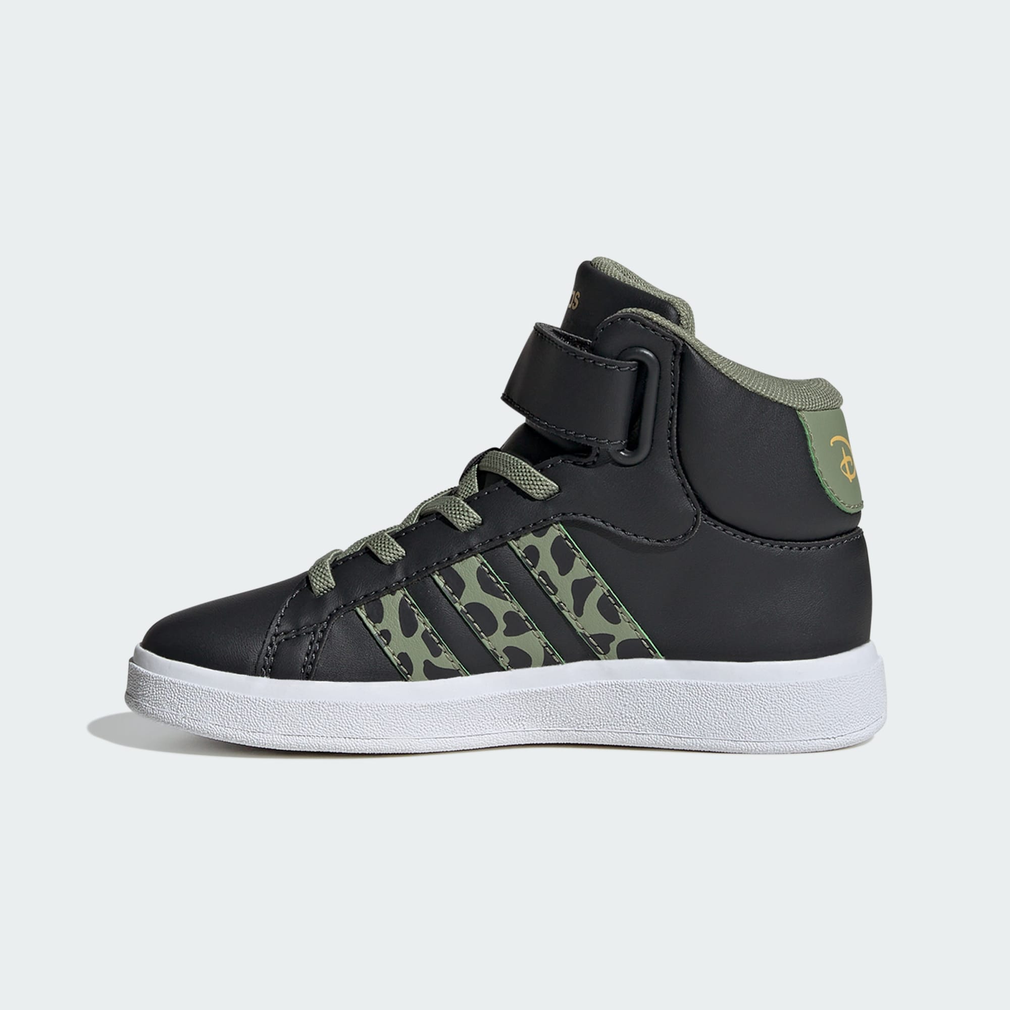 Chaussure mi montante adidas disney lion king grand court enfants carbon tent green semi spark Adidas Sportswear La Redoute