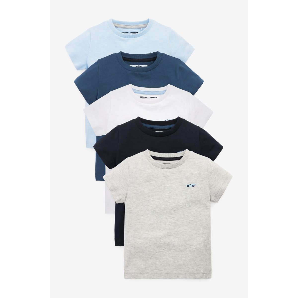 T-Shirts à manches courtes, lot de 5, NEXT