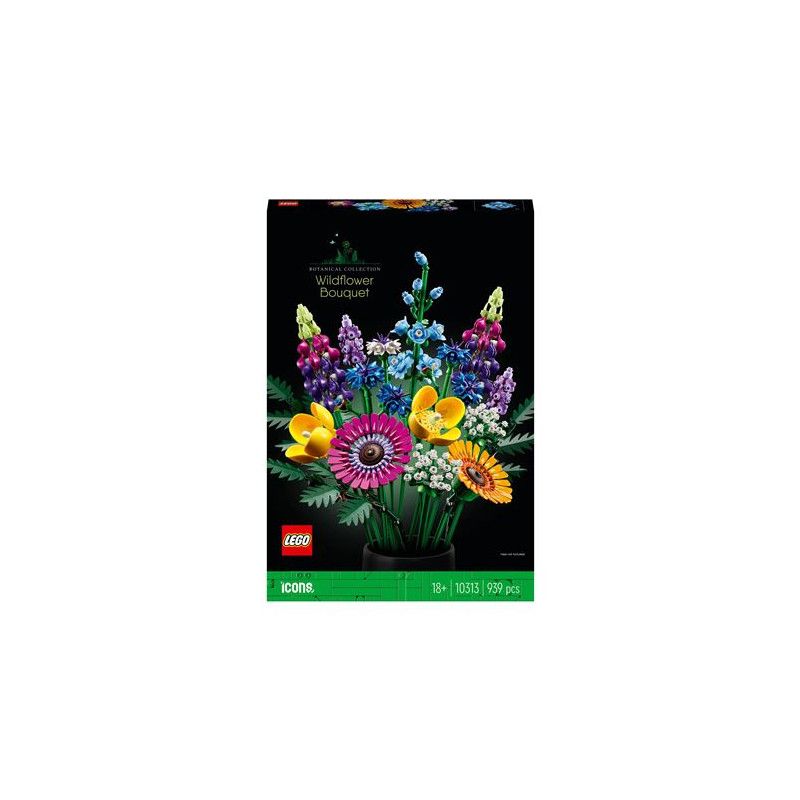 LEGO Icons Bouquet de Fleurs Sauvages 10313 LEGO : la boîte à Prix