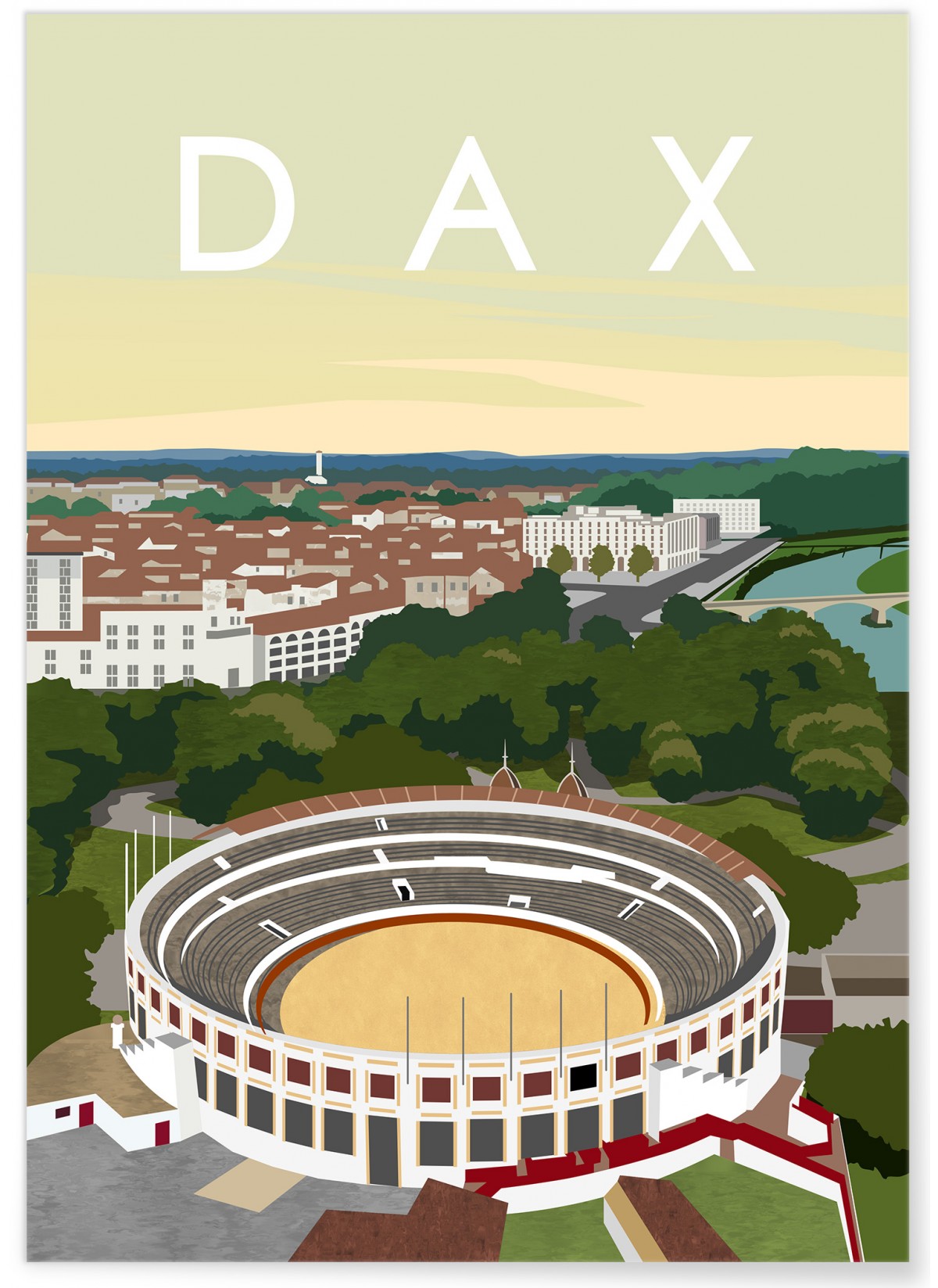 Affiche ville Dax, L'AFFICHERIE
